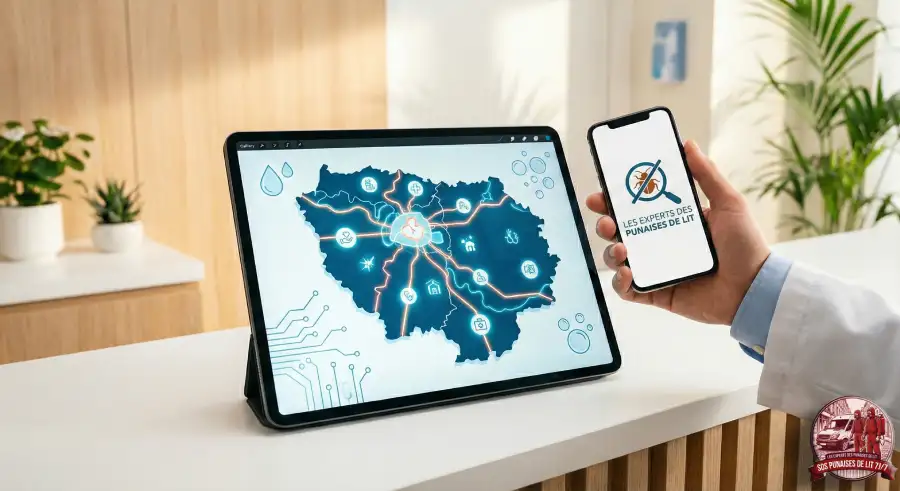 Service SOS punaise de lit pour une intervention rapide en Île-de-France.