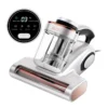JIGOO J300 Aspirateur Matelas: Anti-Acariens et Poils d'animaux, Capteur Intelligent et Lampe UV, 500W pour Lit et Canapé, Élimine Les Allergènes
