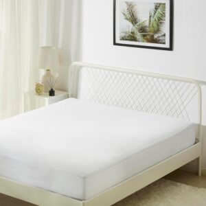 Amazon Basics Housse de Matelas Imperméable et Anti-Punaises